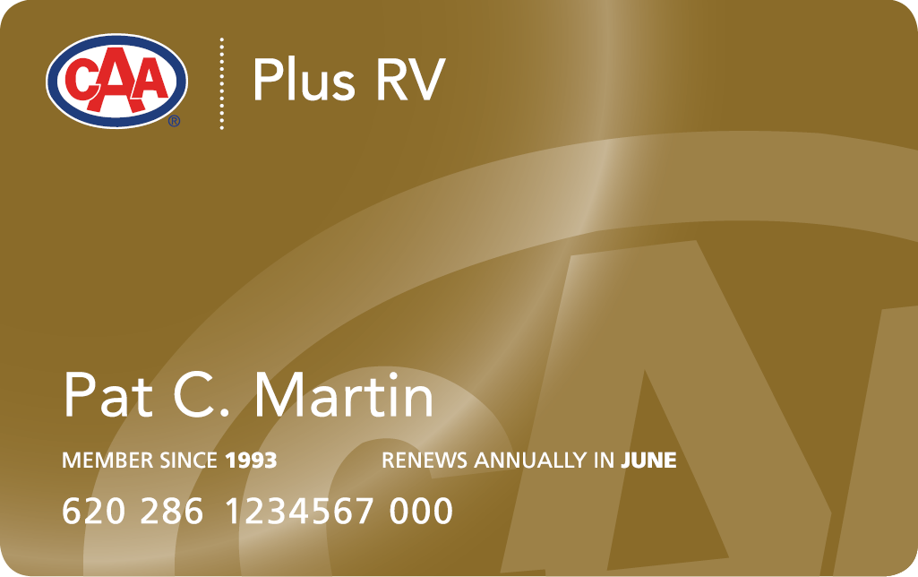 RV Membership Coverage CAA Saskatchewan